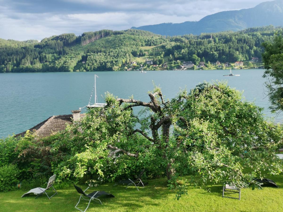 Seehaus Feichter Seeboden Buitenkant foto