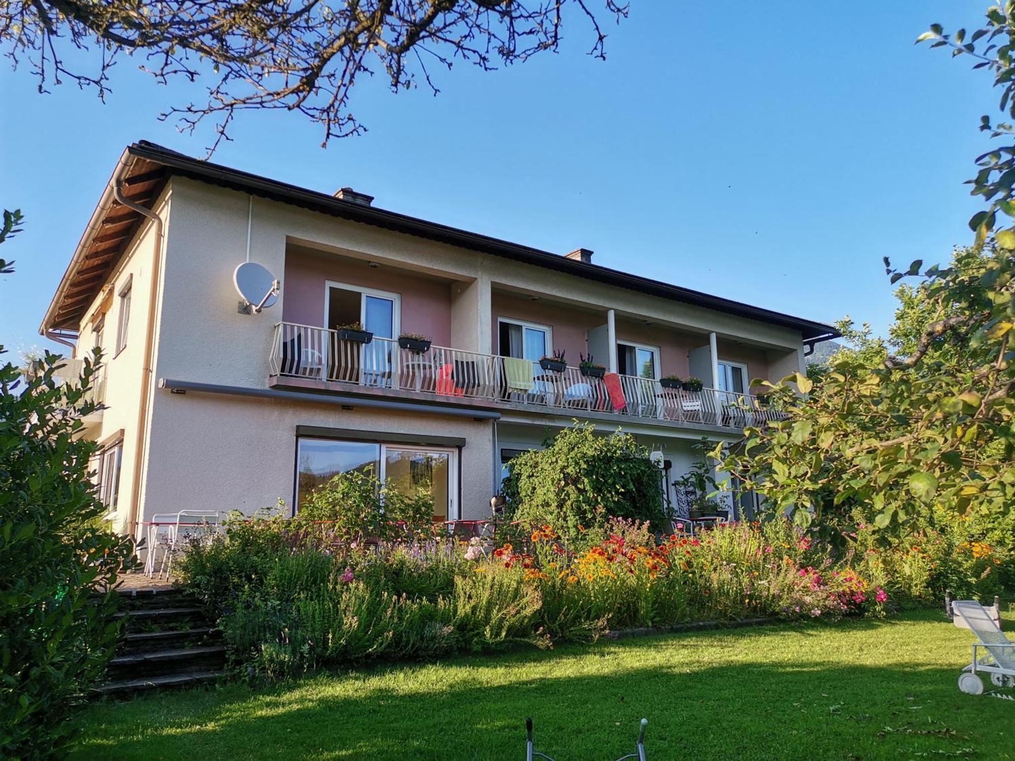 Seehaus Feichter Seeboden Buitenkant foto